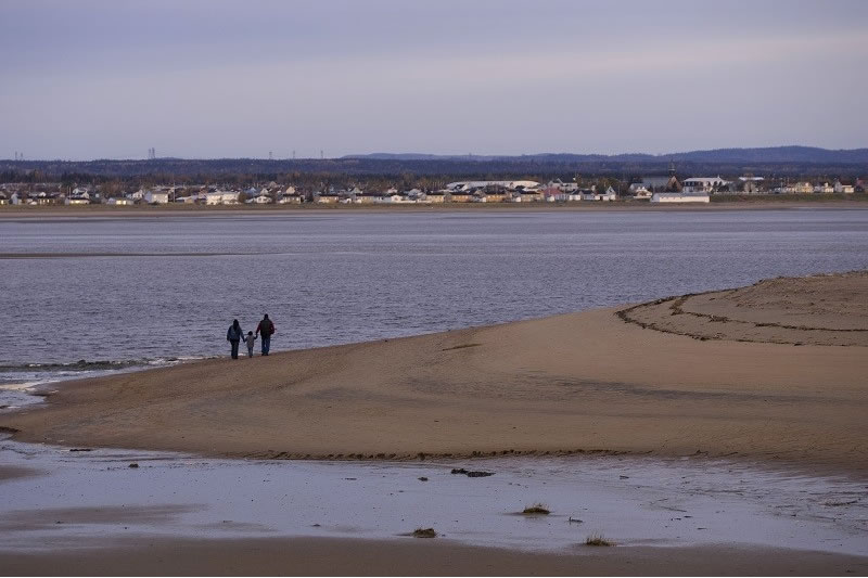 Banc-des-Blancs dans le secteur de Rivière Bersimis