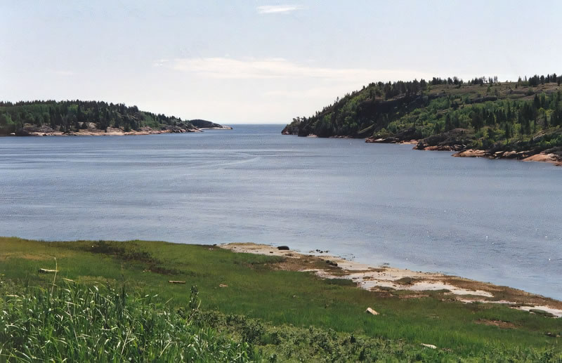 Rivière Blanche dans le secteur de Saint-Marc-de-Latour